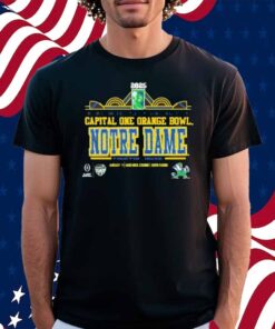 Notre Dame Fighting Irish College Football Playoff Semifinal At The 2025 Capital One Orange Bowl Shirt