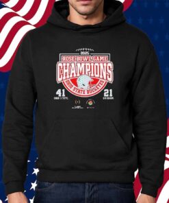 Ohio State Buckeyes Football 2025 Rose Bowl Champions NCAA Division Shirt