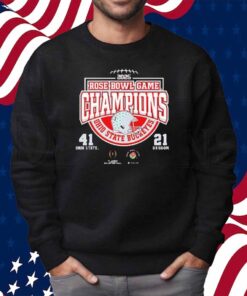 Ohio State Buckeyes Football 2025 Rose Bowl Champions NCAA Division Shirt