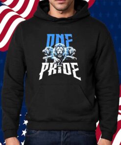 One Pride Detroit Lions Football Comfort Colors Shirt