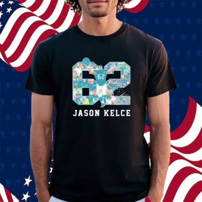 Philadelphia Eagles NFL 62 Jason Kelce 7X Pro Bowls 2025 Shirt