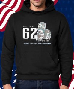 Philadelphia Eagles NFL 62 Jason Kelce Thank You For The Memories Shirt