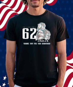 Philadelphia Eagles NFL 62 Jason Kelce Thank You For The Memories Shirt