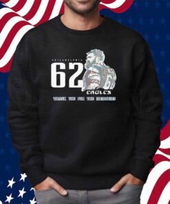 Philadelphia Eagles NFL 62 Jason Kelce Thank You For The Memories Shirt