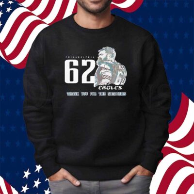 Philadelphia Eagles NFL 62 Jason Kelce Thank You For The Memories Shirt
