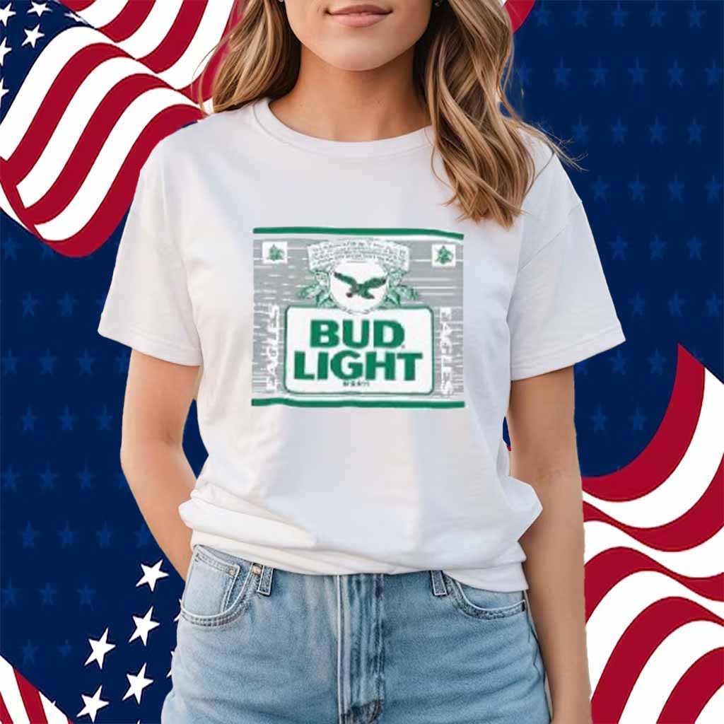 Philadelphia Eagles Nfl X Bud Light The Crest Pullover Shirt