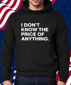 Rock Drew Carey Wearing I Don't Know The Price Of Anything Shirt