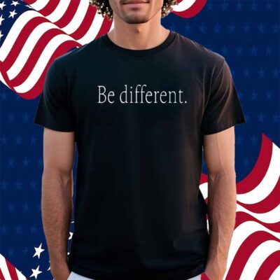 Ryan Clark Wearing Be Different Shirt