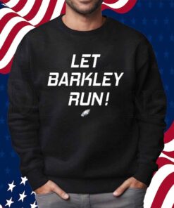 Saquon Barkley Birds Let Barkley Run Go Eagles Shirt