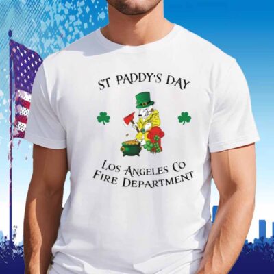 St Paddy’s Day Los Angeles Fire Department Shirt