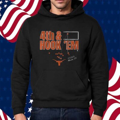 TEXAS FOOTBALL 4TH & HOOK 'EM SHIRT