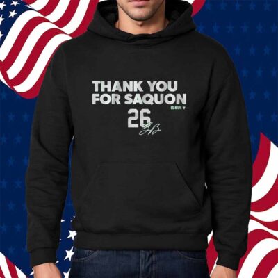 THANK YOU FOR SAQUON BARKLEY SHIRT