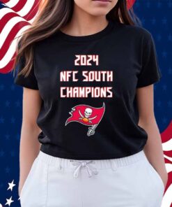 Tampa Bay Buccaneers 2024 NFC South Champions logo Shirt