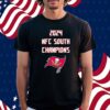 Tampa Bay Buccaneers 2024 NFC South Champions logo Shirt