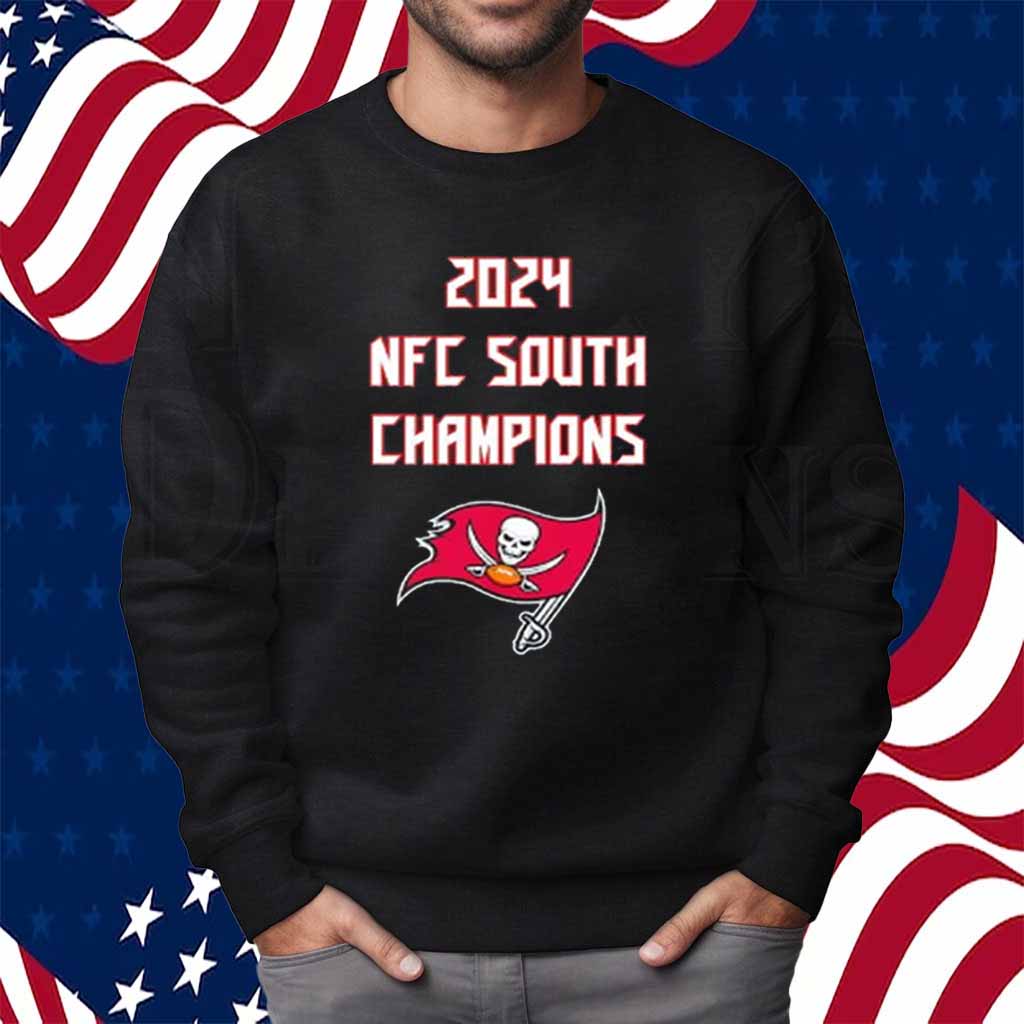 Tampa Bay Buccaneers 2024 NFC South Champions logo Shirt