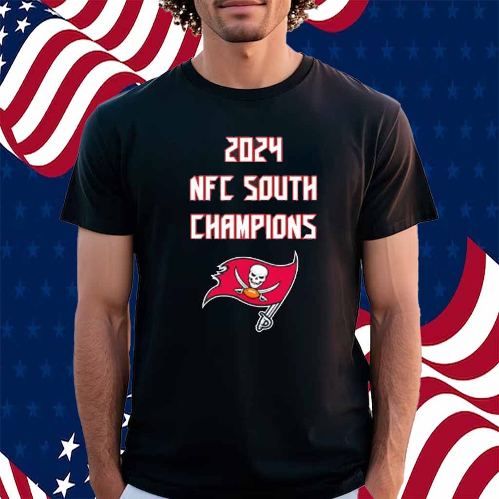 Tampa Bay Buccaneers 2024 NFC South Champions logo Shirt