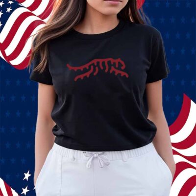 Tiger Woods Sun Day Red Logo Black Shirt