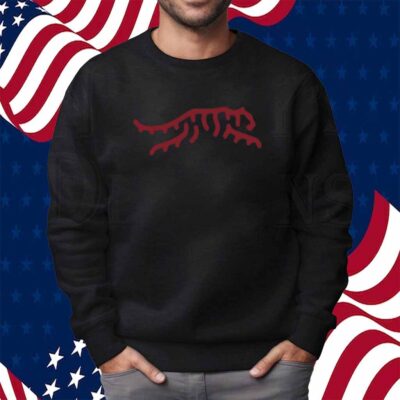 Tiger Woods Sun Day Red Logo Black Shirt