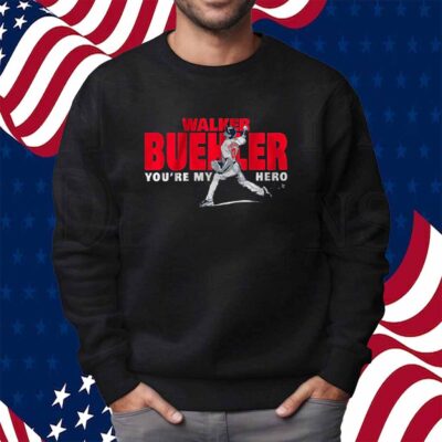 WALKER BUEHLER YOU'RE MY HERO BOSTON SHIRT