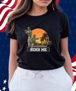 Was Dogs Association K9 Addicts Send Me Palm Trees Shirt