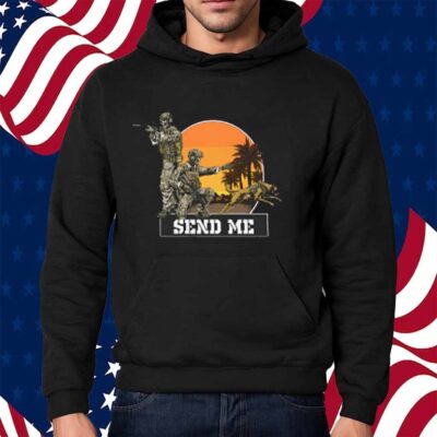 Was Dogs Association K9 Addicts Send Me Palm Trees Shirt