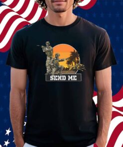 Was Dogs Association K9 Addicts Send Me Palm Trees Shirt