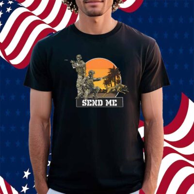 Was Dogs Association K9 Addicts Send Me Palm Trees Shirt