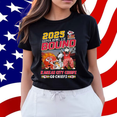 2025 Super Bowl Lix Bound Kansas City Chiefs Go Chiefs Shirt