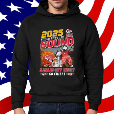 2025 Super Bowl Lix Bound Kansas City Chiefs Go Chiefs Shirt