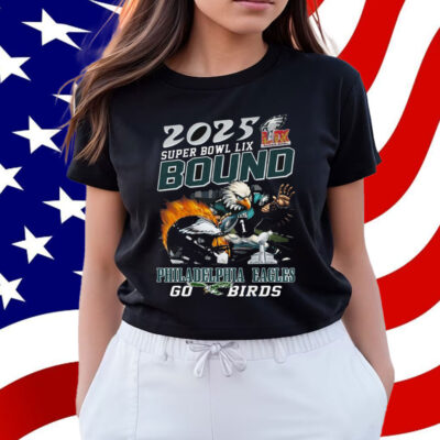 2025 Super Bowl Lix Bound Philadelphia Eagles Go Birds Shirt