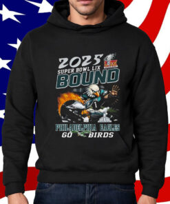 2025 Super Bowl Lix Bound Philadelphia Eagles Go Birds Shirt