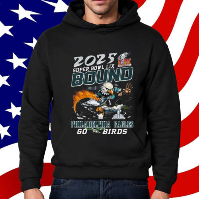 2025 Super Bowl Lix Bound Philadelphia Eagles Go Birds Shirt