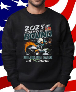 2025 Super Bowl Lix Bound Philadelphia Eagles Go Birds Shirt