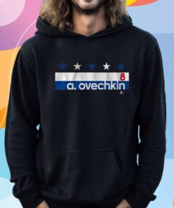 ALEXANDER OVECHKIN NAME NUMBER STRIPE T-SHIRT