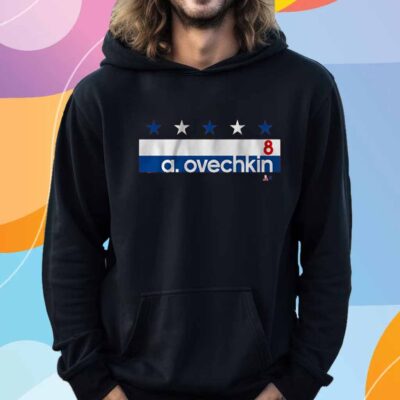 ALEXANDER OVECHKIN NAME NUMBER STRIPE T-SHIRT