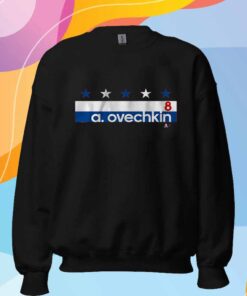 ALEXANDER OVECHKIN NAME NUMBER STRIPE T-SHIRT