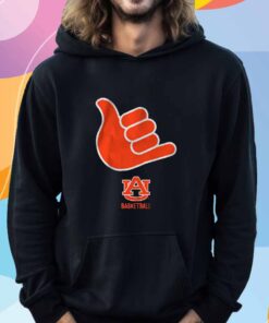 AUBURN BASKETBALL CALL GOD HAND SIGN T-SHIRT