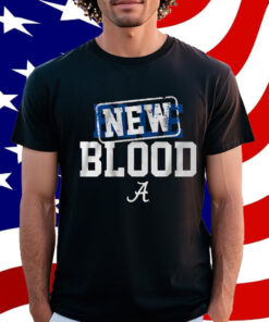 Alabama Basketball New Blood Beats Blue Blood Shirt