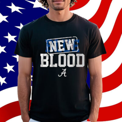 Alabama Basketball New Blood Beats Blue Blood Shirt