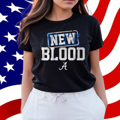 Alabama Basketball New Blood Beats Blue Blood Shirt