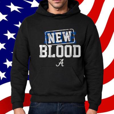 Alabama Basketball New Blood Beats Blue Blood Shirt