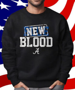 Alabama Basketball New Blood Beats Blue Blood Shirt