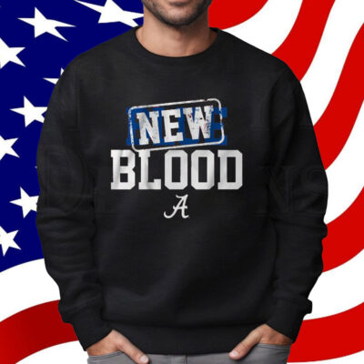Alabama Basketball New Blood Beats Blue Blood Shirt