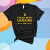 Amy Klobuchar Wearing Stand With Ukraine Mn T-Shirt