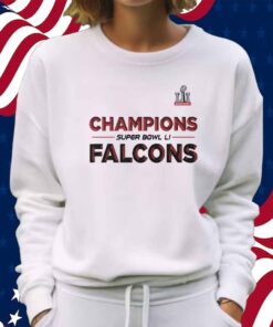 Atlanta Falcons Super Bowl LI Champions NFL Shirt
