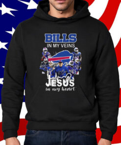 Bills In My Veins Jesus In My Heart Shirt