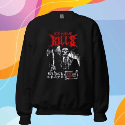 Blackcraft Cult Ice Nine Kills Ink Skeleton Corpses T-Shirt