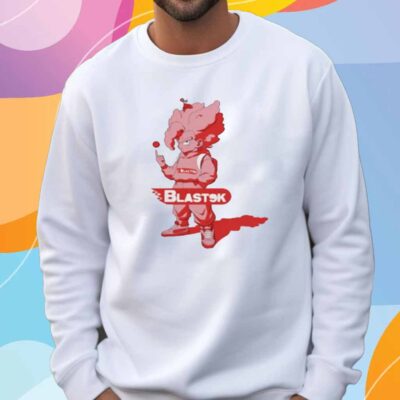 Blast9k Fro Boy #1 Red T-Shirt