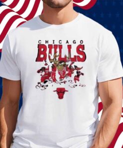 Chicago Bulls Looney Tunes Nba Basketball Shirt