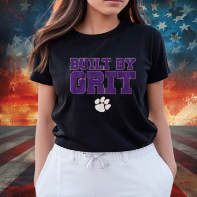 Clemson Basketball Built By GRIT Shirt